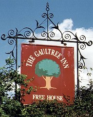 Hanging Sign Of The Gaultree Inn Free House Located In Gaultree Sq Emneth